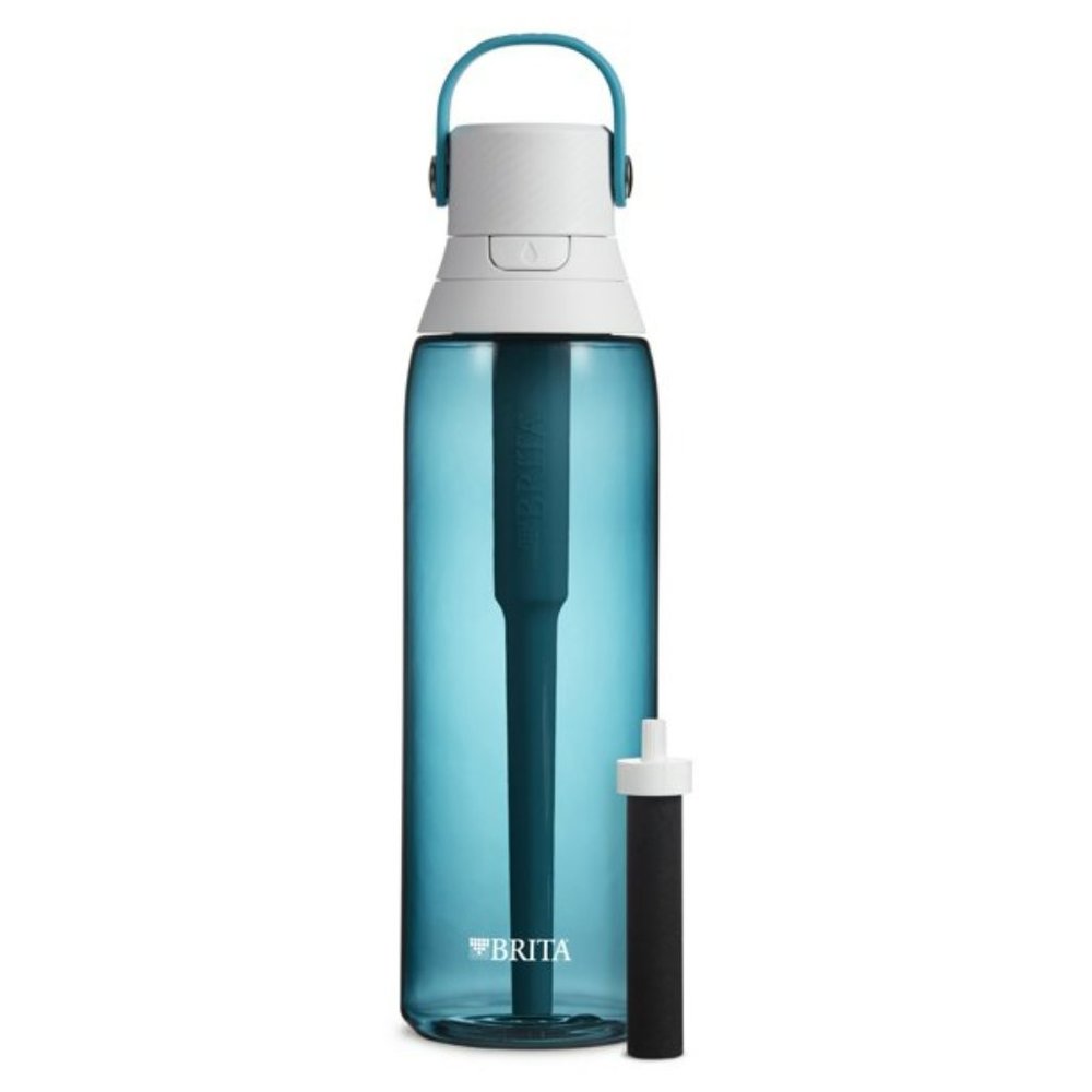 Brita 26oz Premium Water Bottle (Filter not included), BPA Free